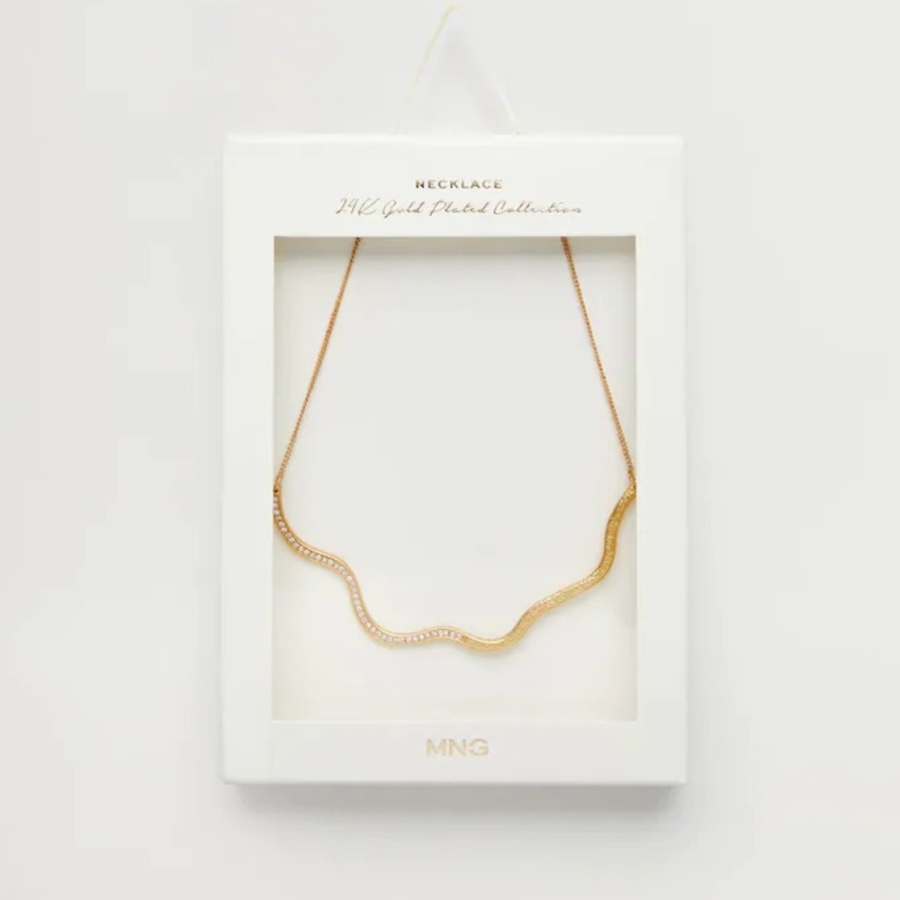Mango 24K Gold Plated Necklace